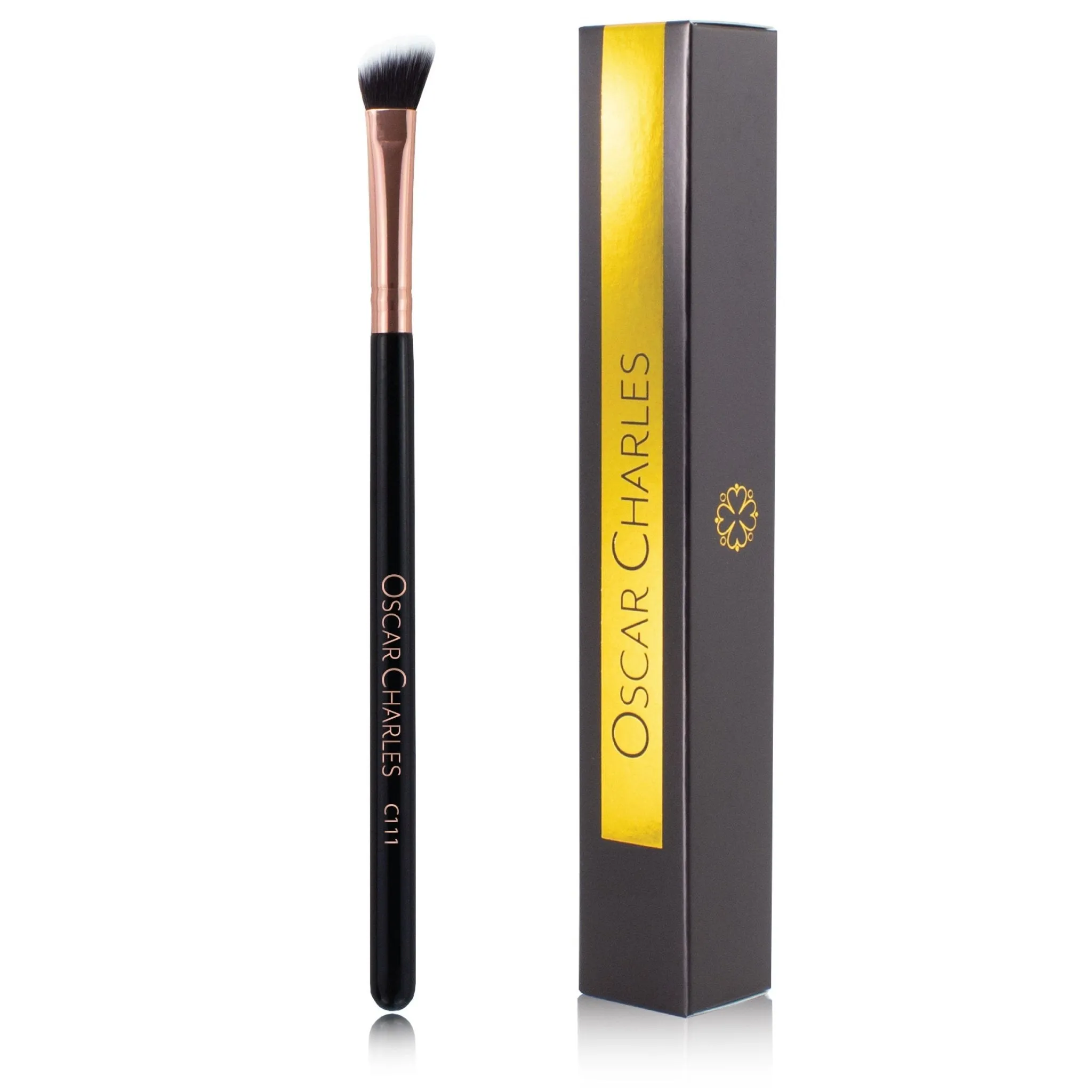 Oscar Charles 111 Luxe Angled Eye Shadow Makeup Brush
