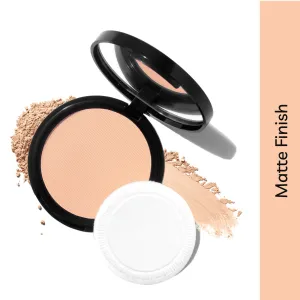 Purplle Compact Powder with SPF For Wheatish Skin Be Your Own BFF| Long Lasting| Oil Contro| SPF Protection| Lightweight - Honey Self Care 2 (9 g)