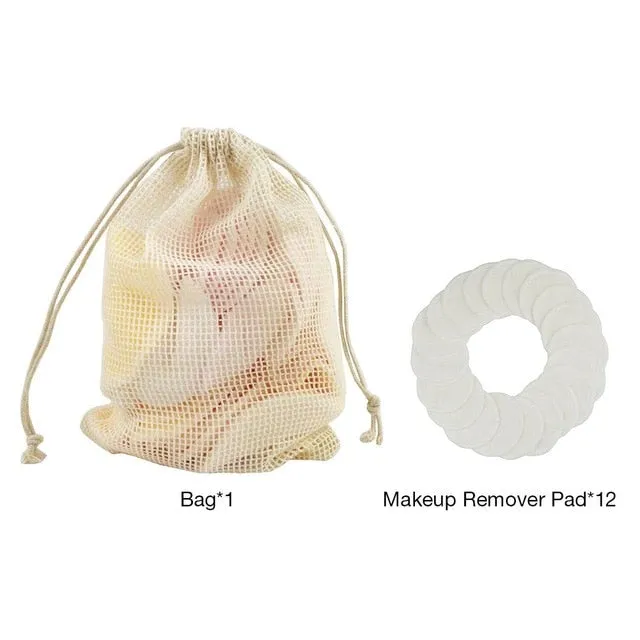 Reusable Bamboo Fibre Makeup Remover Pads