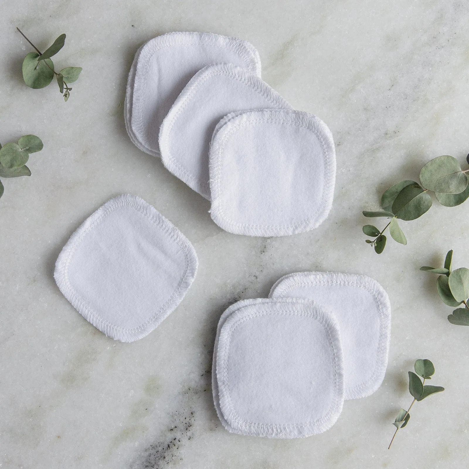 Reusable Facial Rounds - Earth Tones, Greys, or White