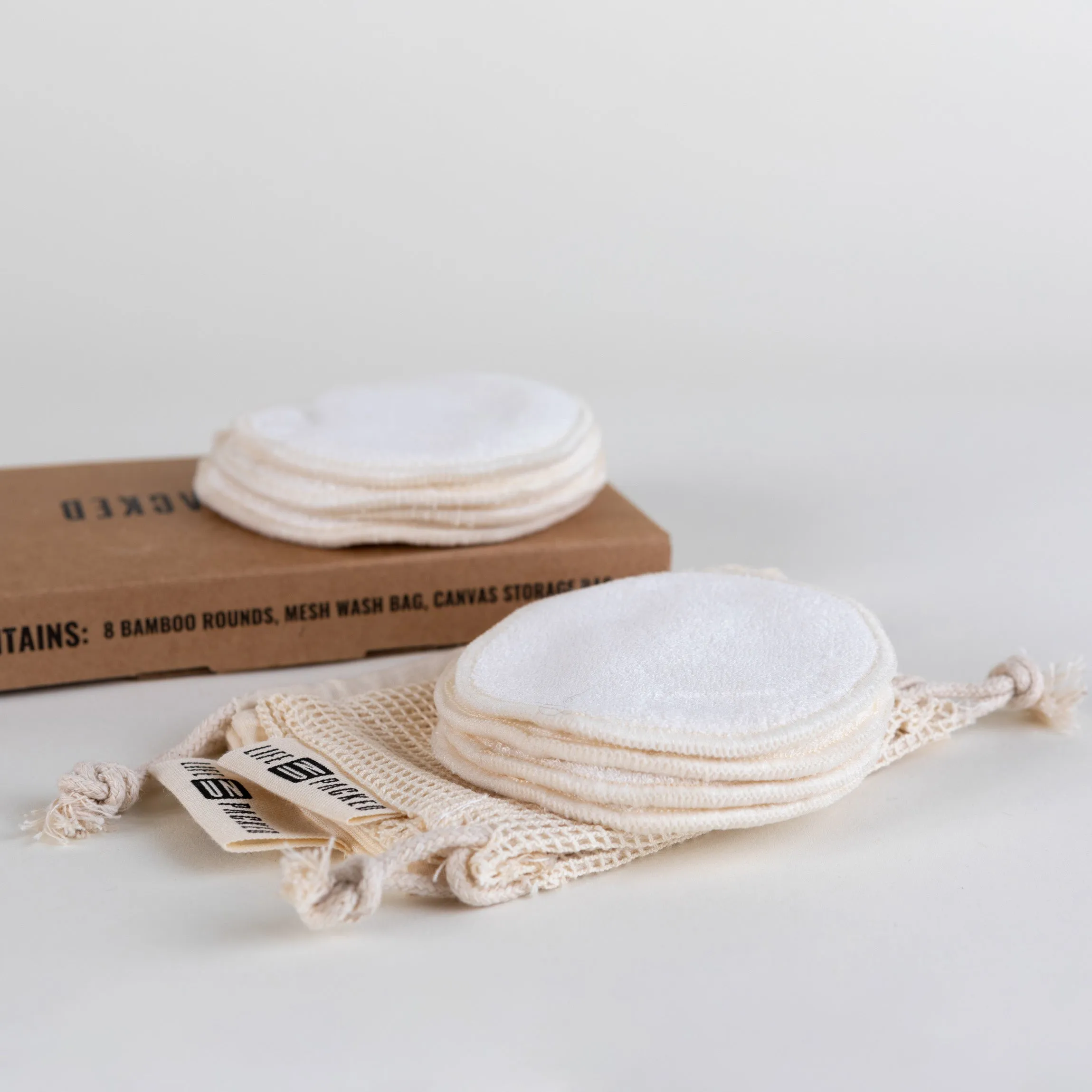 Reusable Zero-Waste Bamboo Rounds