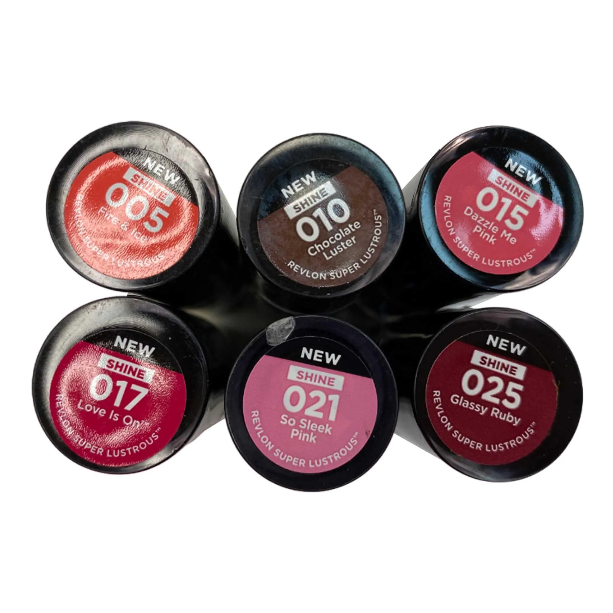 Revlon Super Lustrous Glass Shine Lipsticks (50 Pcs Box)