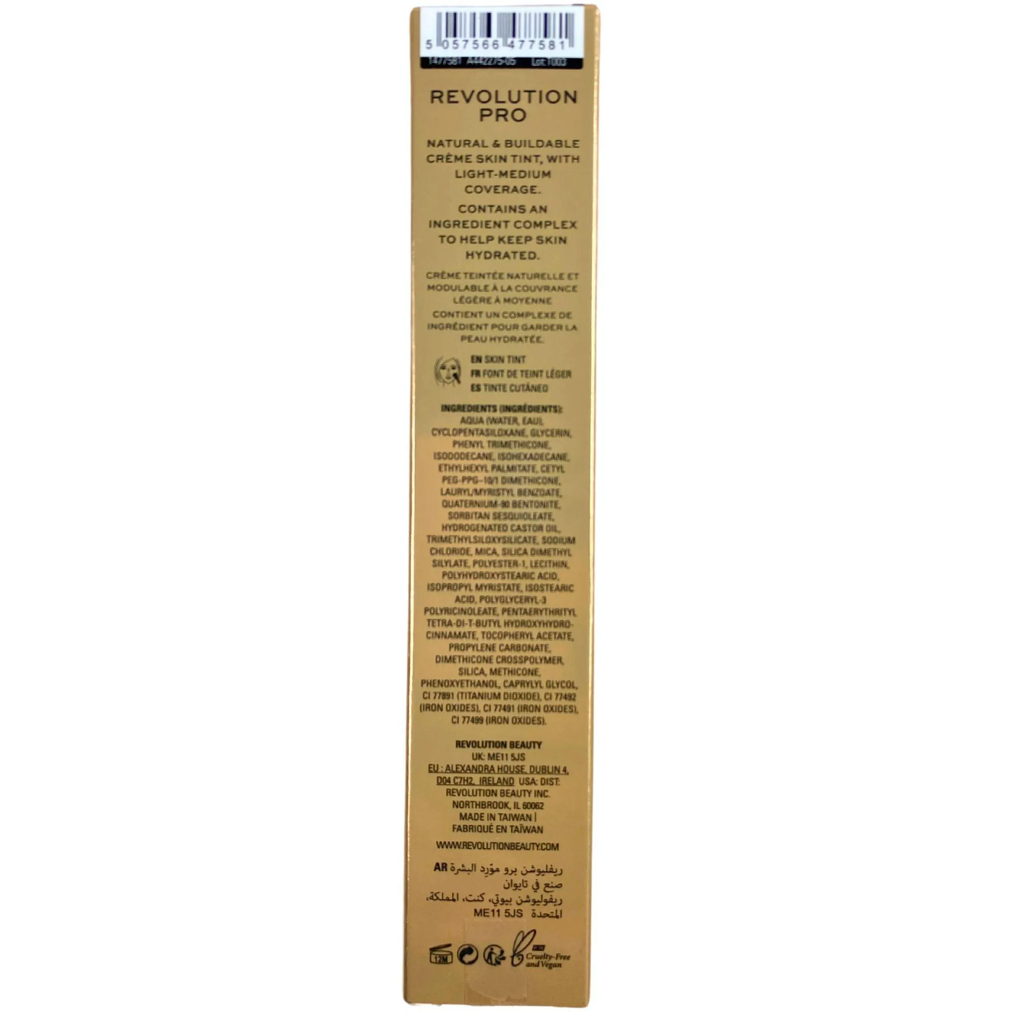 Revolution Pro Creme Skin Perfector CC Skin Tint 1.35OZ (30 Pcs Lot)