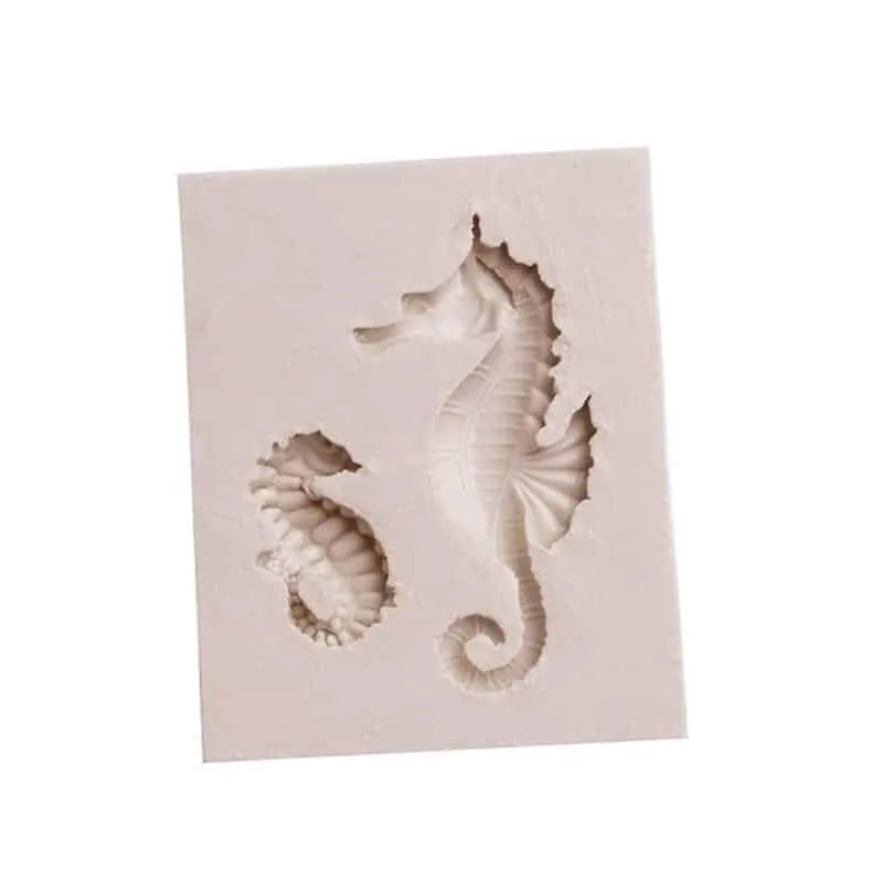 Sea Horse Shaped Silicone Mold