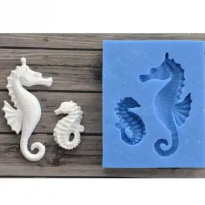 Sea Horse Shaped Silicone Mold