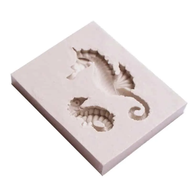 Sea Horse Shaped Silicone Mold