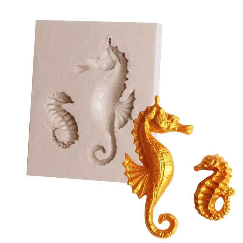 Sea Horse Shaped Silicone Mold