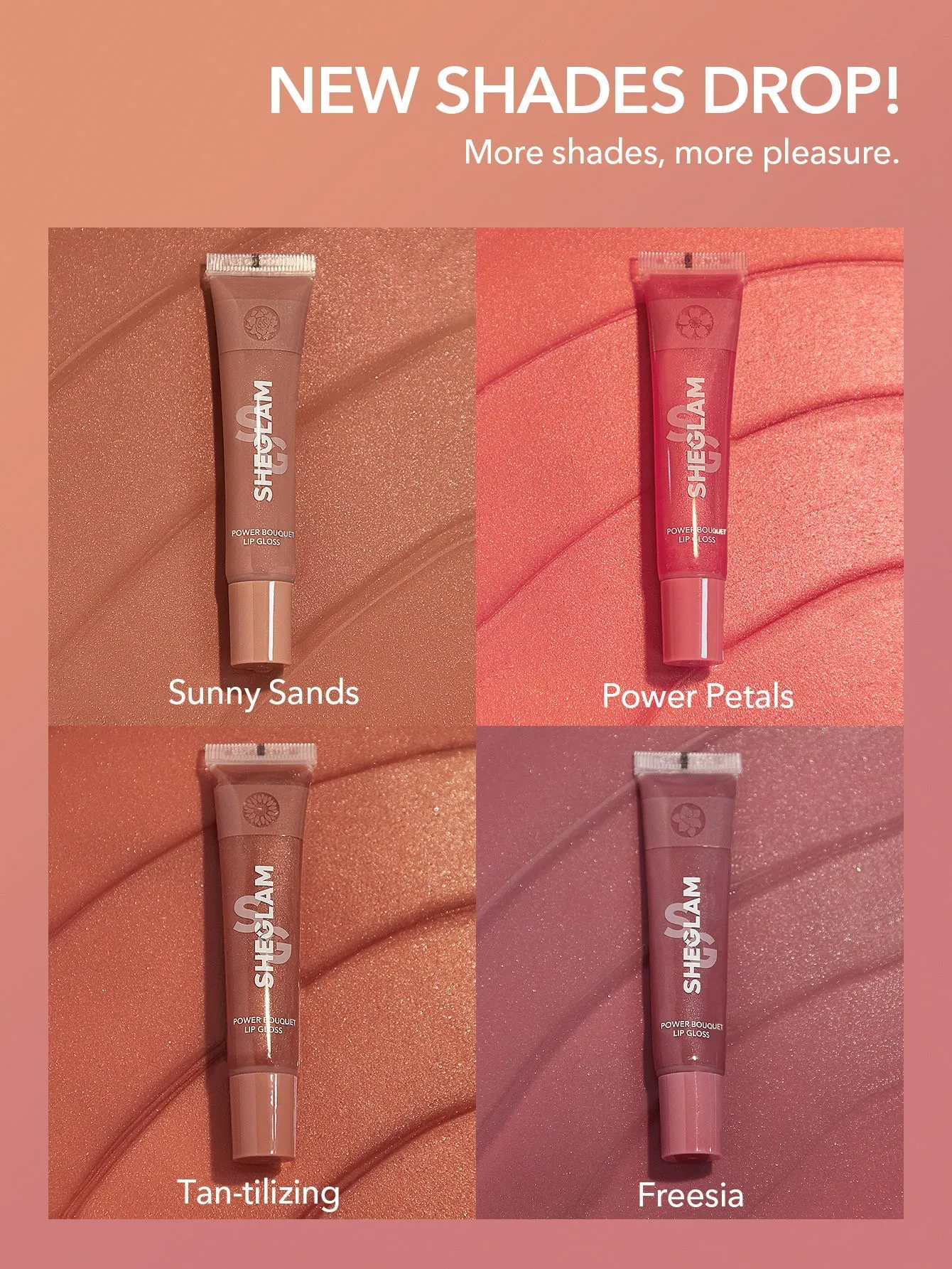 SHEGLAM Power Bouquet Lip Gloss Power Petals