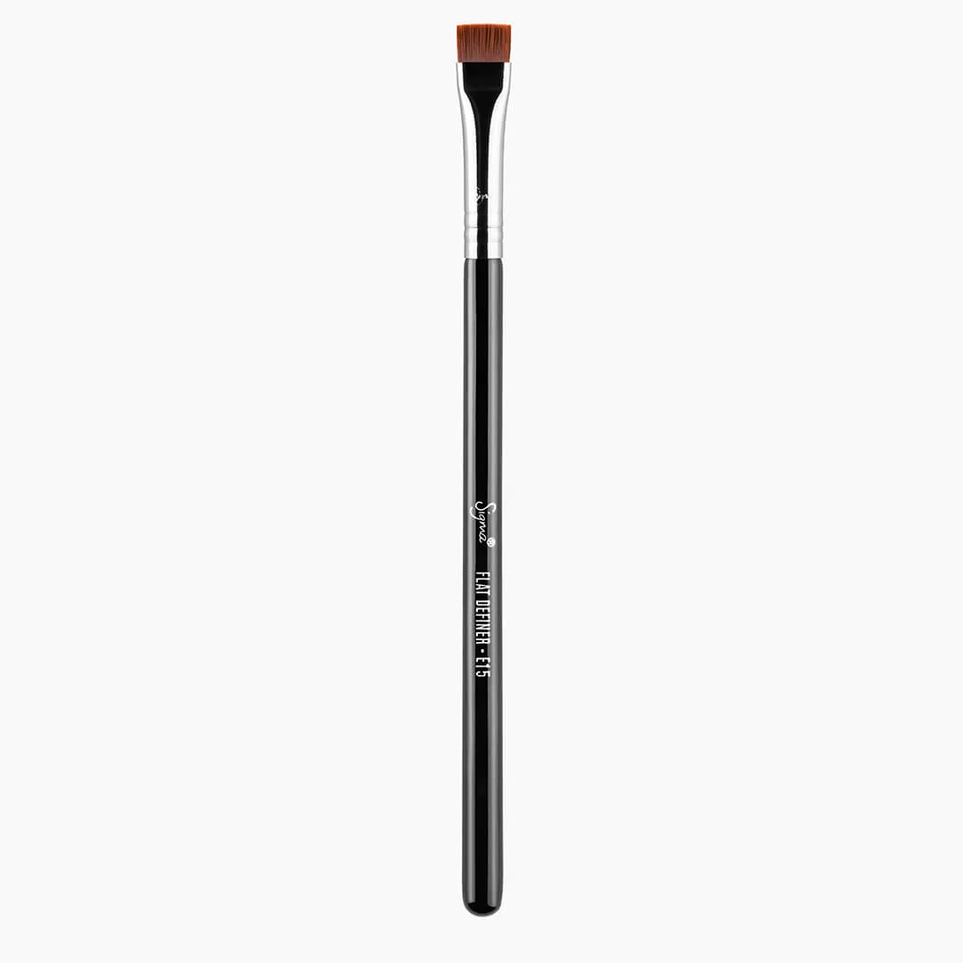 Sigma Beauty E15 Flat Definer Brush Black/Chrome