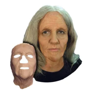 Stage Frights Foam Latex Prosthetic Old Woman Mask