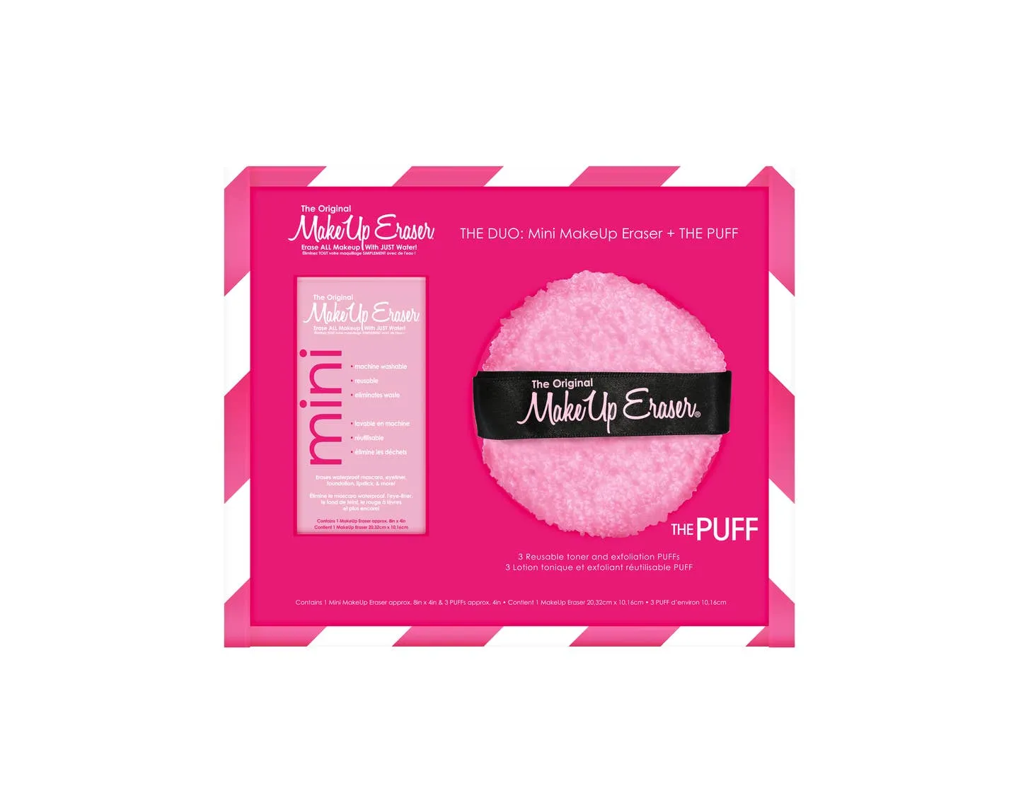 the Duo: Mini MakeUp Eraser   the Puff | Value Set