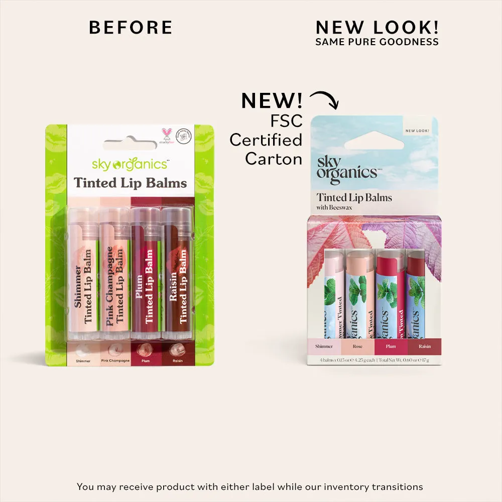 Tinted Lip Balms