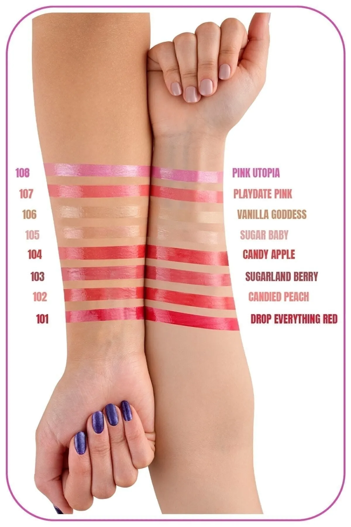 Vivid Shine Lipgloss- Candied Peach 102